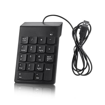 לוח מקשים מספרי USB מקלדת נומרית 18 מקשים למחשב נייד שולחני