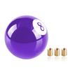 Universal Round Shifter Knob Head Black 8 Ball Racing Acrylic Gear Shift Knob SK-1003-8