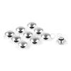 Pièces de Moto BLEU/ROUGE/CHROME 10 PCS Boulon à Vis Hexagonale Universel Capuchon de Tête d'Écrou Pour M8 8MM