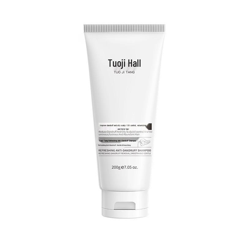 Tuoji Tang Anti-Dandruff Refreshing Shampoo 200g Bottle, Travel-Size, In Stock Tuoji Tang Refreshing Anti-Dandruff Shampoo жёлтый