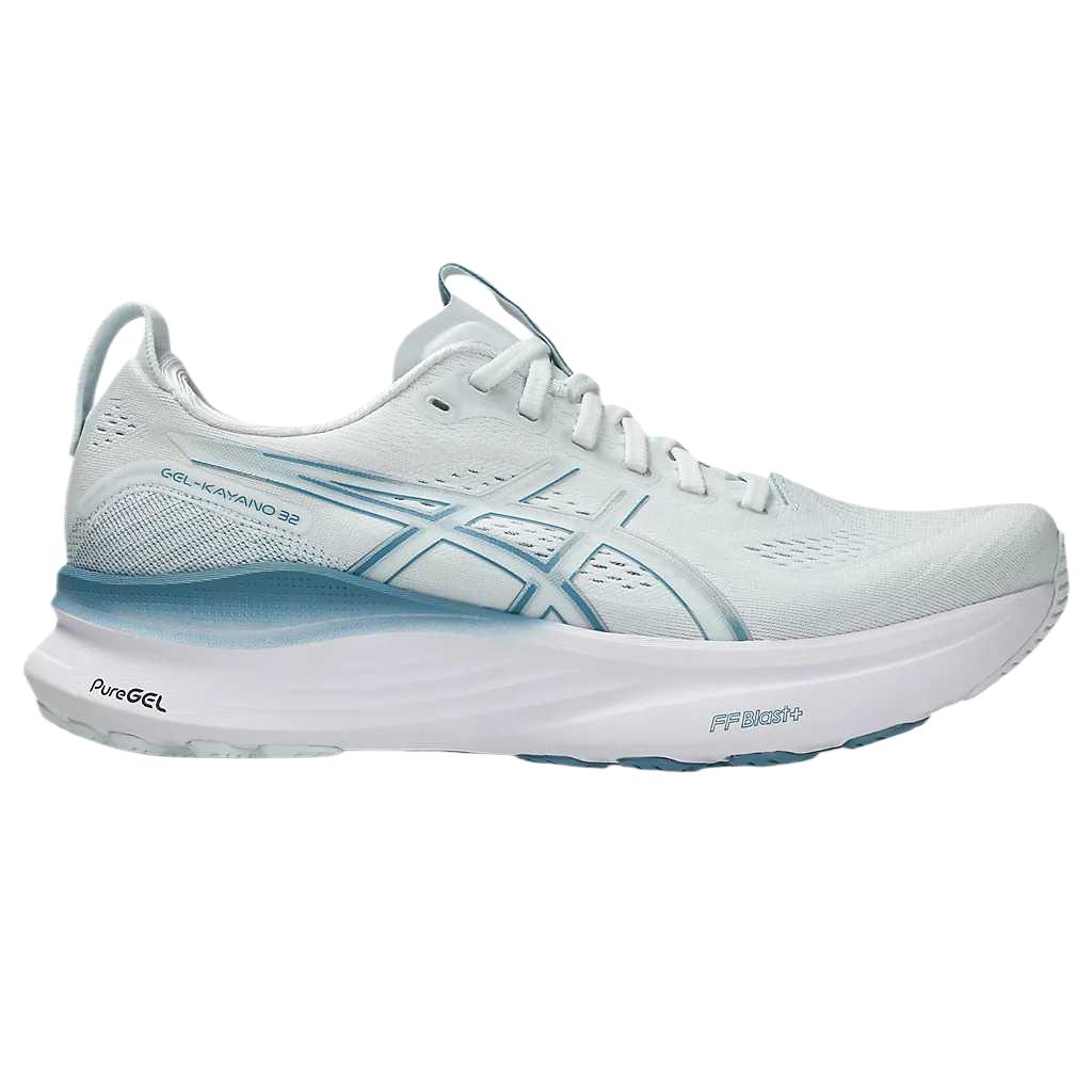 Asics Gel-Kayano 32 Bequem Runde Zehenpartie Dämpfung Atmungsaktiv Stützend Niedrig geschnitten Laufschuhe Herren Sneaker 1011C052-403