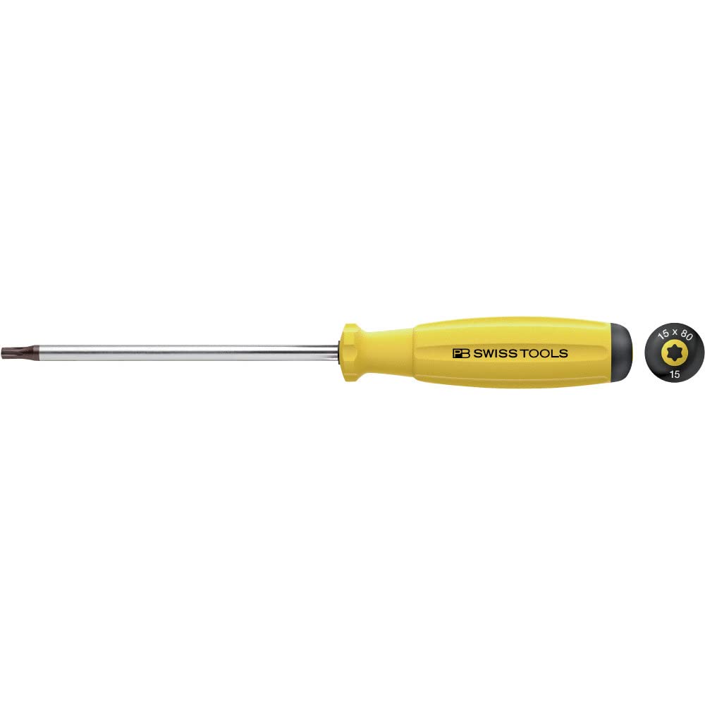 

PB Swiss Tools 8400-15-80ESD SwissGrip Hexalobular Screwdriver