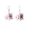 Retro Simple Women Eardrop New CARDS Earrings Cool Personality Generous Earrings Cold Wind Net Red Accessories for Girls