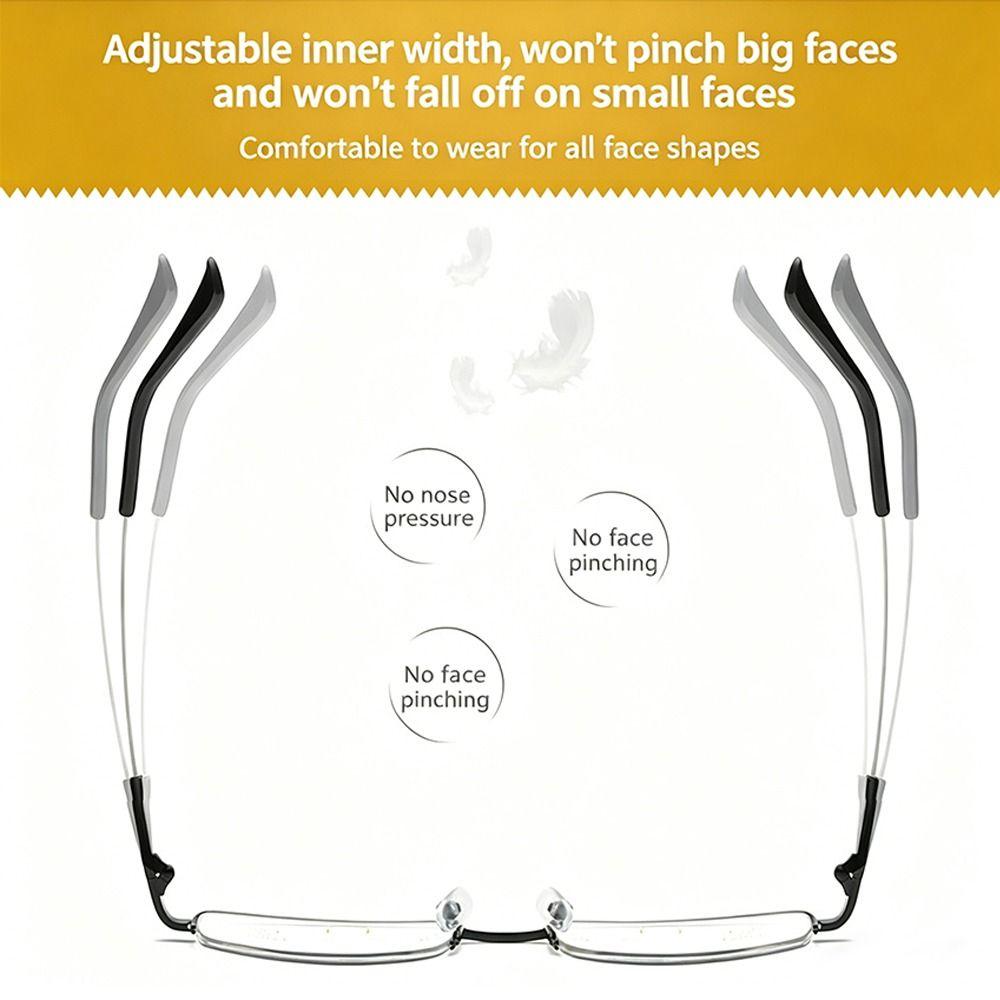 Multifocal Presbyopia Eyeglasses Progressive Near Far Hyperopia Glasses Optical Eyewear  Men Women