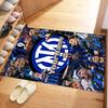 Inter Milan Personalized Name Carpet Design for Kitchen Playrooms Decorate room Dormitory Anti-slip Rug Anime Office Decor Best for Christmas