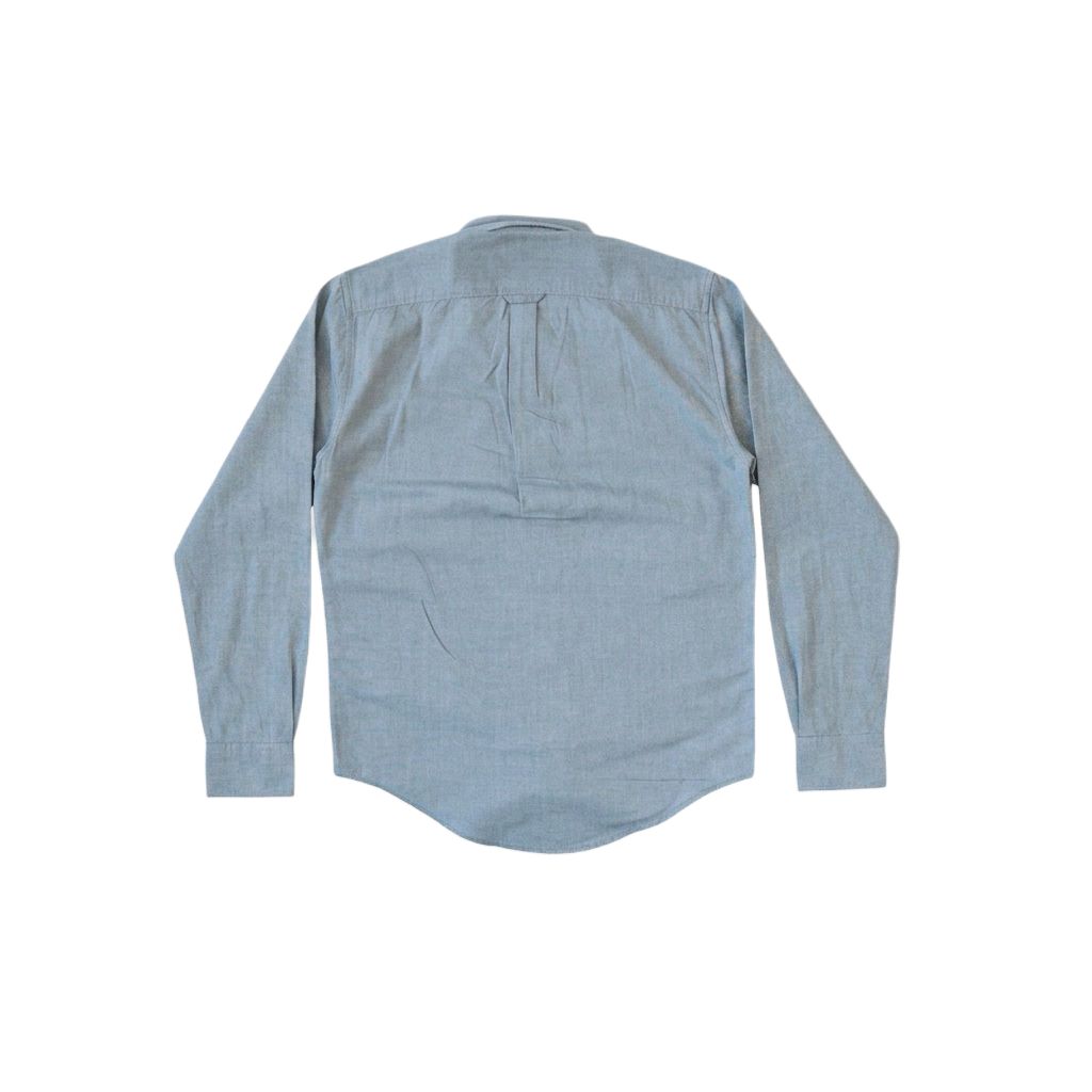 Timberland Solid Color Polo Collar Single-Breasted Slim Fit Long Sleeve Shirt Men shirts A1NJX-B68