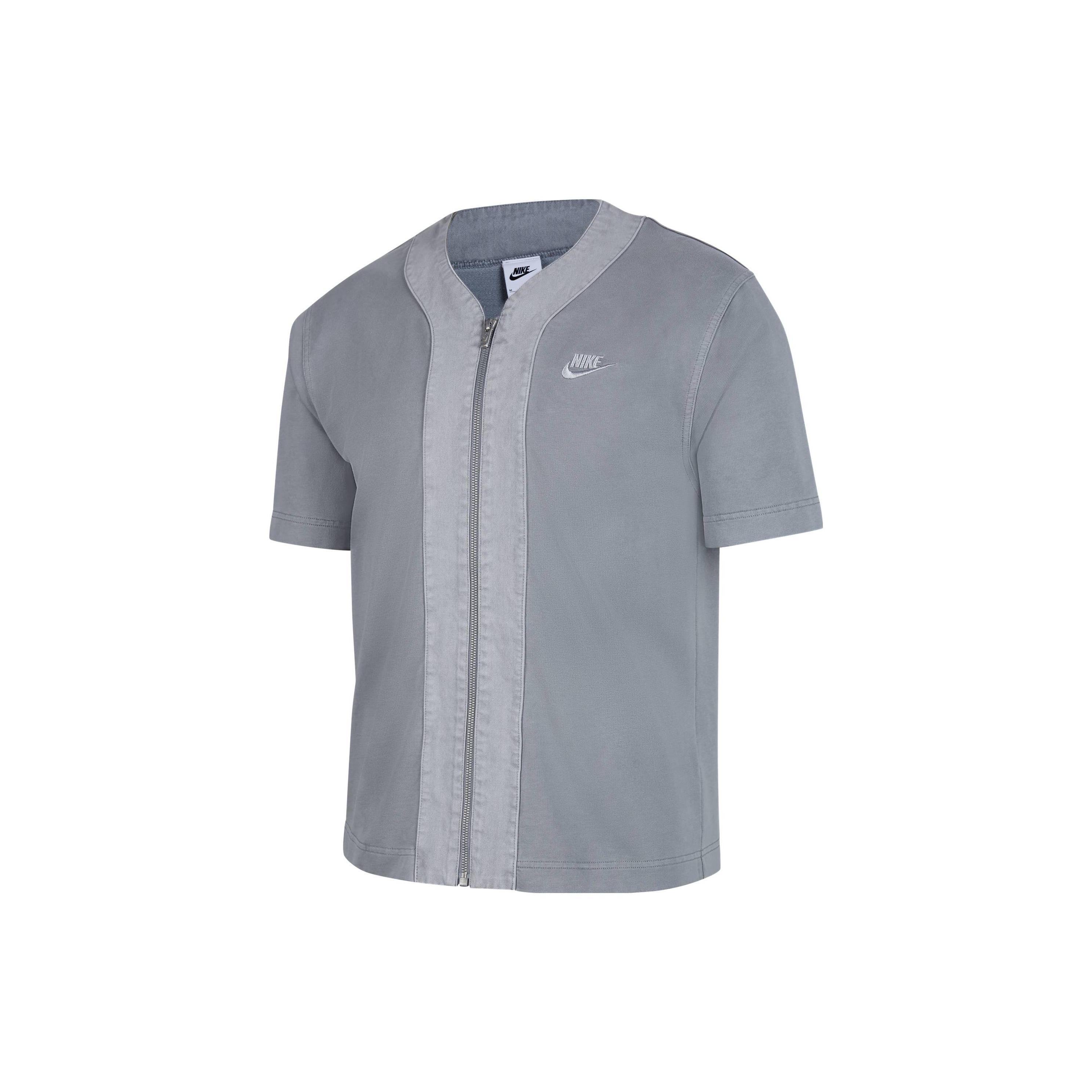 

New Nike Set in Sleeve T Shirt Men s Gray DM6900-073