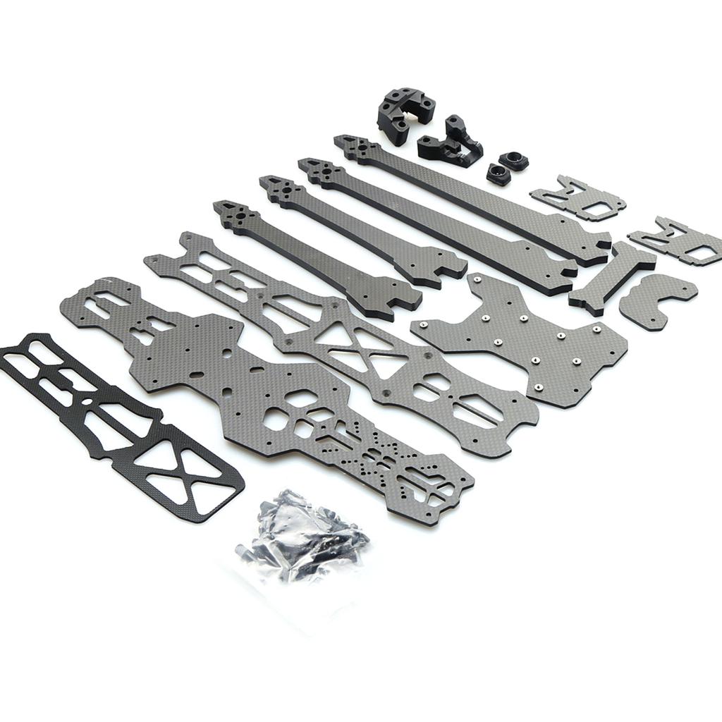 GK-V3 13inch FPV Plane Frame Kit 55cm Carbon Fiber for Remote Control FPV Freestyle Long Range