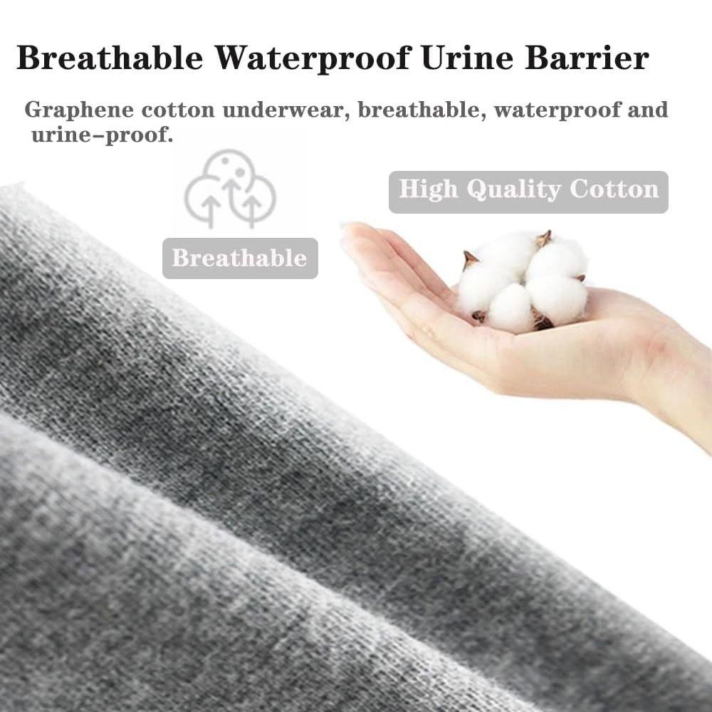 Antibacterial Washable Diaper Leak-Proof Incontinence Underwear Absorbent Briefs  Elderly Care