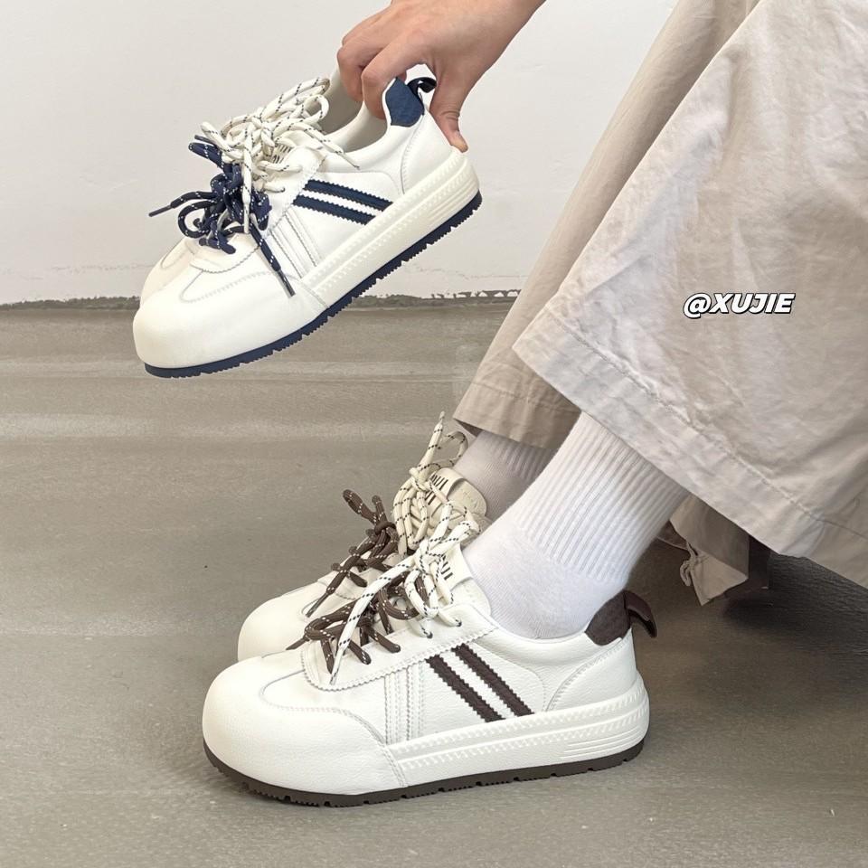 Autumn and winter new lightweight soft-soled Forrest Gump sports board shoes Xiaobai retro fashion versatile flat-bottomed Dexun casual shoes women