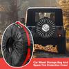 RV Spare Tire Cover Waterproof Tyre Storage Spare Tire Storage Bag For Daily Driving Outdoor Adventures Camping Road Trip