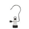JINGRUIXIANG Rotating Non-Slip Trouser Hangers with Dipped Plastic Clips