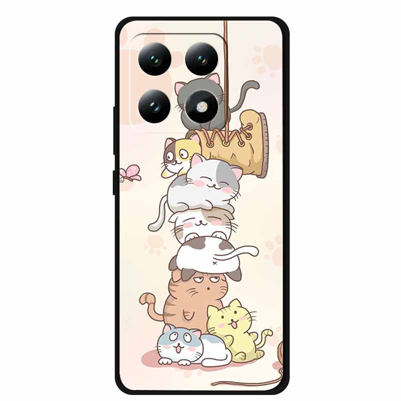 For Xiaomi 14T Case Soft TPU Cool Planet Silicone Back Cover for Xiaomi 14T Pro Phone Case 14 t 14tPro Xiaomi Protective Funda