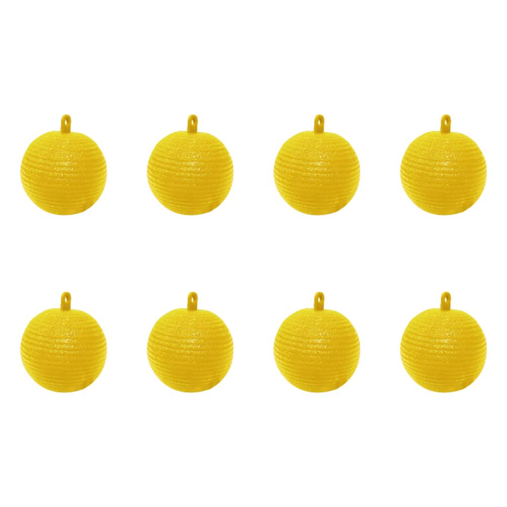 8cm Mückenfallen Fliegenfallen Kugel Fruchtfliegenfänger Schädlingsbekämpfung Klebrige Falle Kugel für Innen Außen Haus Küche Pflanzen