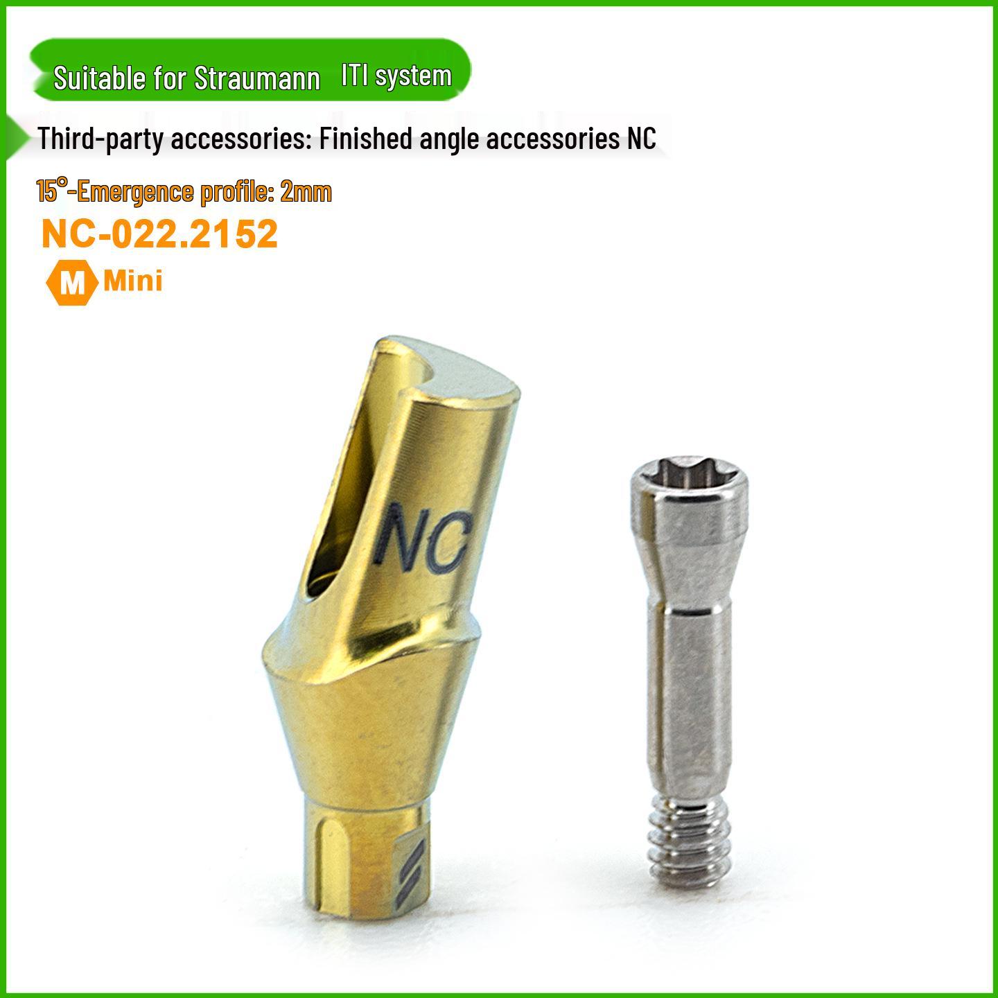 Certified Compatible Straumann ITI Angled Abutment for Implant Restoration - Regular Body