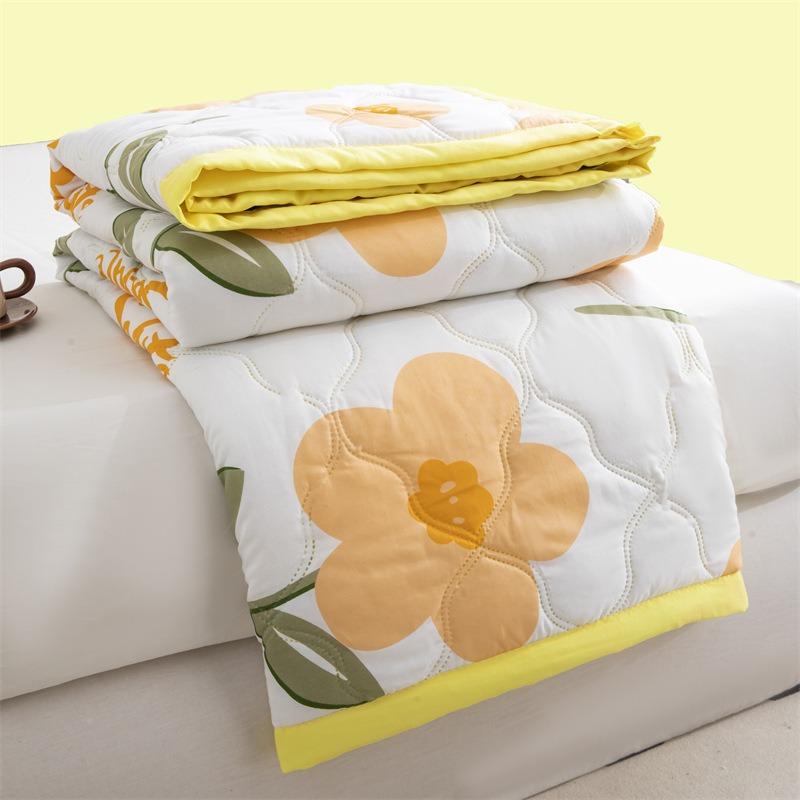 Spring Summer Blanket Comforter Washed Quilt Air-conditioning Soft Thin Blanket Breathable Cool Blankets