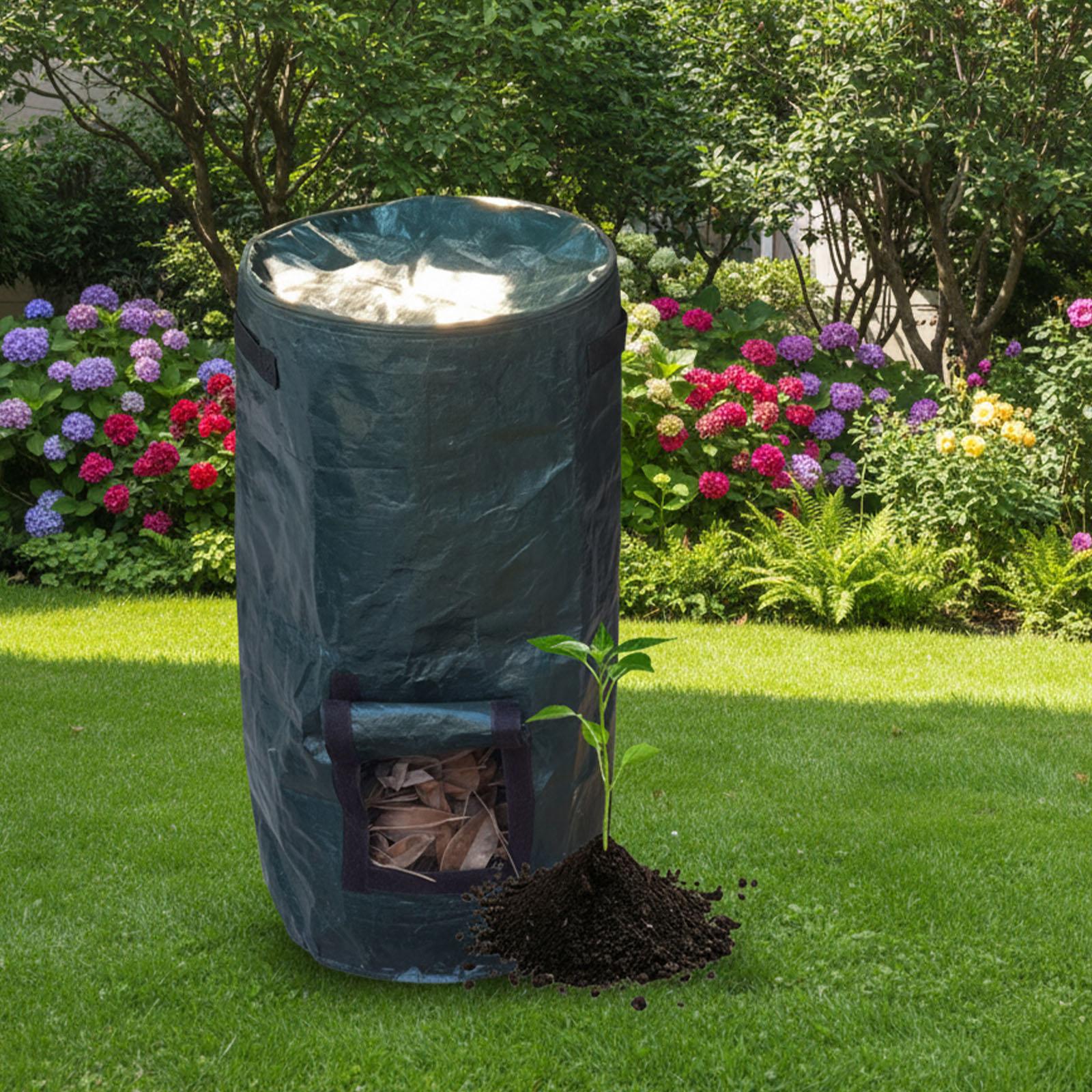 

Collapsible Leaf Lawn Bags Wear Resist Sealed Gardening Container Probiotic Leaf Fermentation Bag for Fruit Kitchen Waste Grower China Mainland