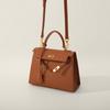 Kelli Bag Genuine Leather 2025 New Women's Bag Hand-carried High-end Handmade One-shoulder Crossbody Portable Women's Bag