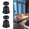 Set of 9 Sturdy Rubber Bed Risers 2Inch Thick Leg Extenders Accessory for Desk Chair Sofa Storage Solution Use