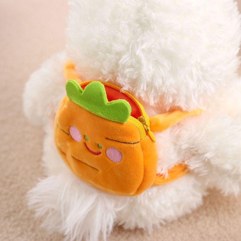 Interactive Beibei Rabbit Doll Handmade Animal Plush Doll Beibei Dog Plush Toy  Birthday Parties