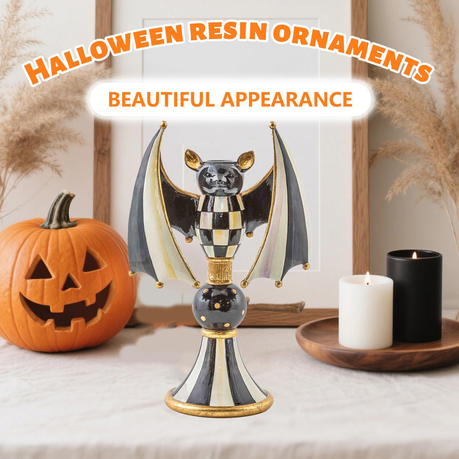 

Хэллоуин Летучие мыши Подсвечник Декоративное украшение One Size