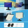 1/2 Pcs Solar Garden Light Motion Sensor 106 LED Solar Outdoor Wall Light Remote Control Camping Garage 4 Modes Security Lights