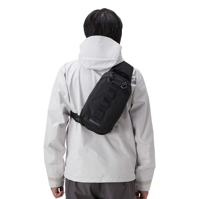 SHIMANO Sling Shoulder Bag BS-025T Black S
