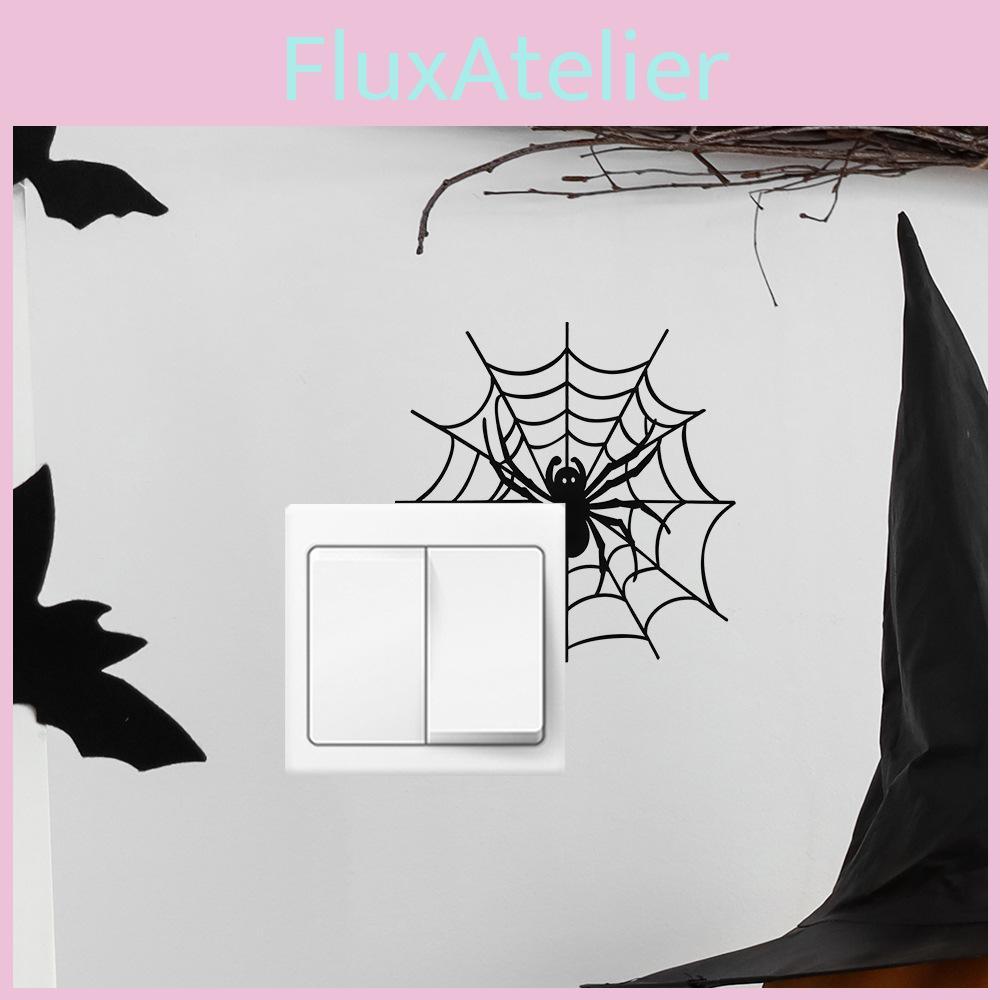 Halloween Pvc Spider Wall Decal Art Sticker For Home Office And Room Decoration