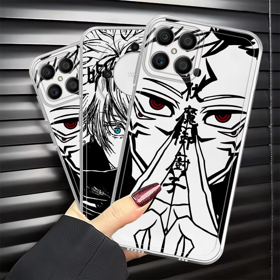 Case for Honor X8b X9b X8 X8a X7b 90 Lite X9a Soft Phone Cover Japanese Anime G-gojo