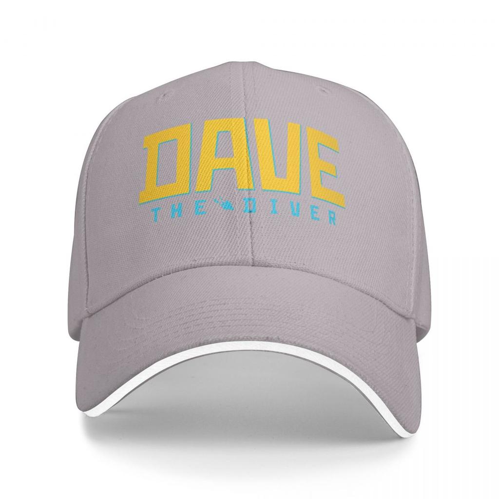 Baseballkappen Dave The Diver Logo Personalisierbar Damen Herren Sport Sommerkappen