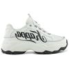 Kappa Fabric Synthetic Leather Thick Sole Sports Casual Shoes Shock Absorbing Non-Slip Wear-Resistant Low Top Lifestyle Unisex sneakers K0BW5MM71D-012
