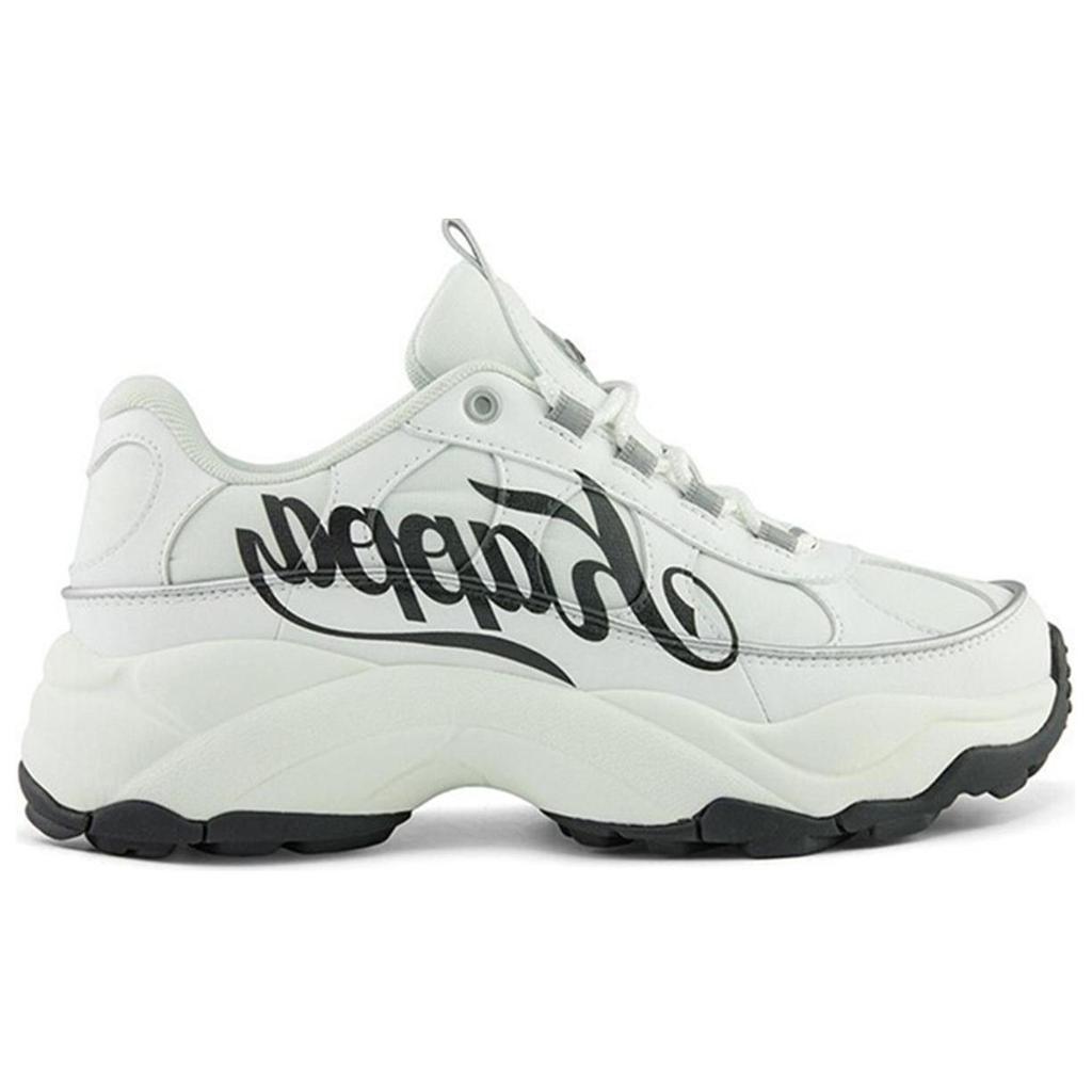 Kappa Fabric Synthetic Leather Thick Sole Sports Casual Shoes Shock Absorbing Non-Slip Wear-Resistant Low Top Lifestyle Unisex sneakers K0BW5MM71D-012