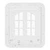 Magnetic Self-Closing Cat Flap with Lock Multi-Function Pet Door for Screen Doors Small Animals Access