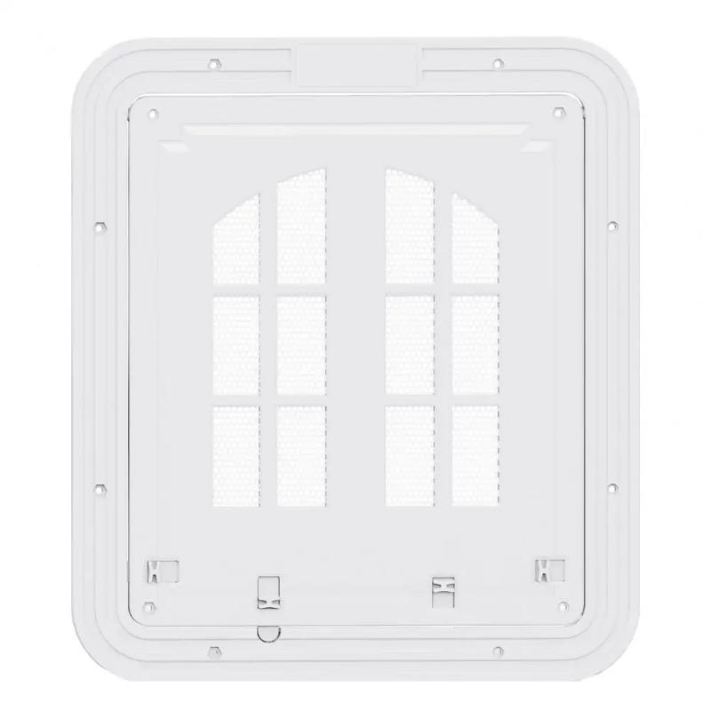 Magnetic Self-Closing Cat Flap with Lock Multi-Function Pet Door for Screen Doors Small Animals Access