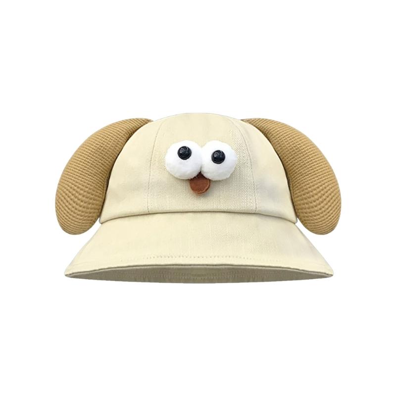 Cartoon Sun Hat with Plush Tentacles Women Photo Hat Outdoor Fishing Camping Hat
