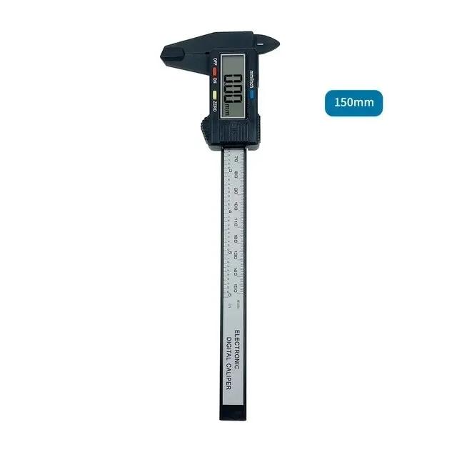 150mm 100mm Digital Caliper Carbon Fiber Dial Vernier Caliper Gauge Micrometer Measuring Tool Ruler