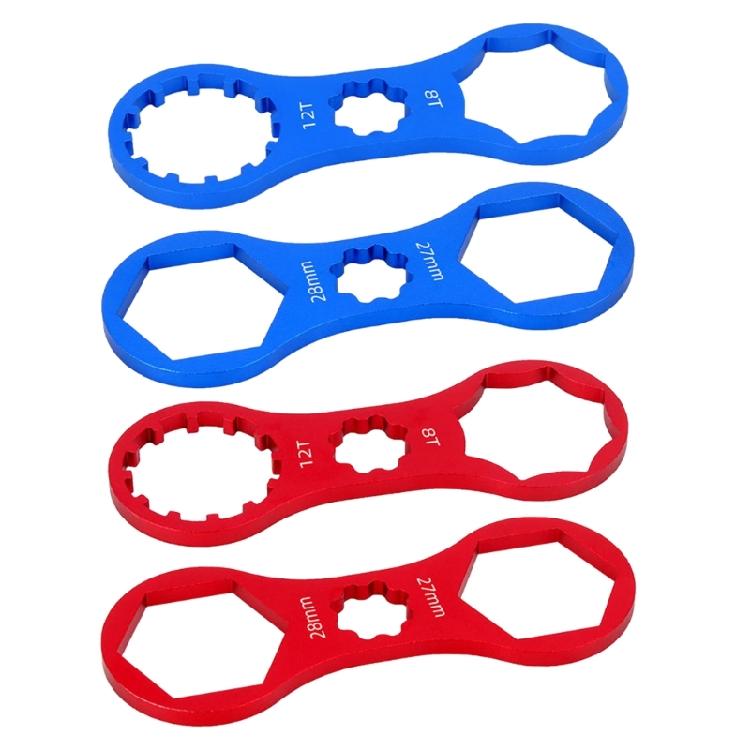 4pcs Bicycles Front Fork Cap Wrench Spanner Aluminium Alloy Bike Removing Tool 1