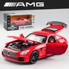 1/32 BENZ AMG GTR Bilmodell GT Metalllegering Støpt Bilmodell Superbil Støpte & Lekebiler Trekk-tilbake Bil Leker for Barn