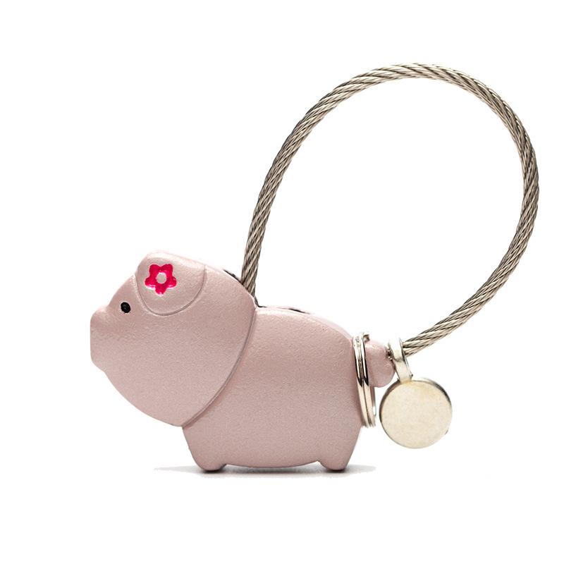 Car Key Chain Lovely Pig Kiss Couple Keychain For Lovers Gift Car Key Ring Key Car Keychain