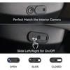 Privatsphäre Schutz Kamera Abdeckung Für Tesla Modell 3 Y Center Konsole Zubehör Webcam Slide Schalter Blocker Innen Aufkleber Trim