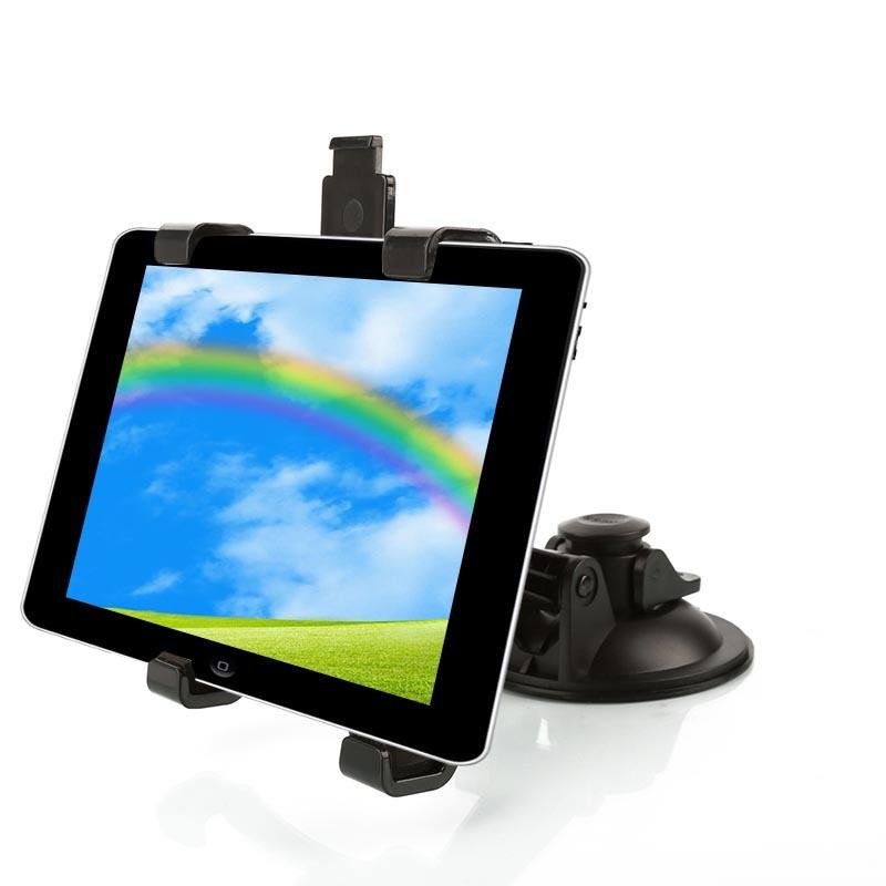 Universal Car Windshield Mount Holder Stand for iPad 2/3/4/5 Galaxy Tablet PC Black
