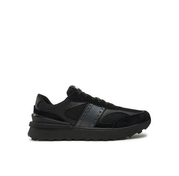 Мужские кроссовки Tommy Jeans Tjm technical runner ess em0em01537 чёрные