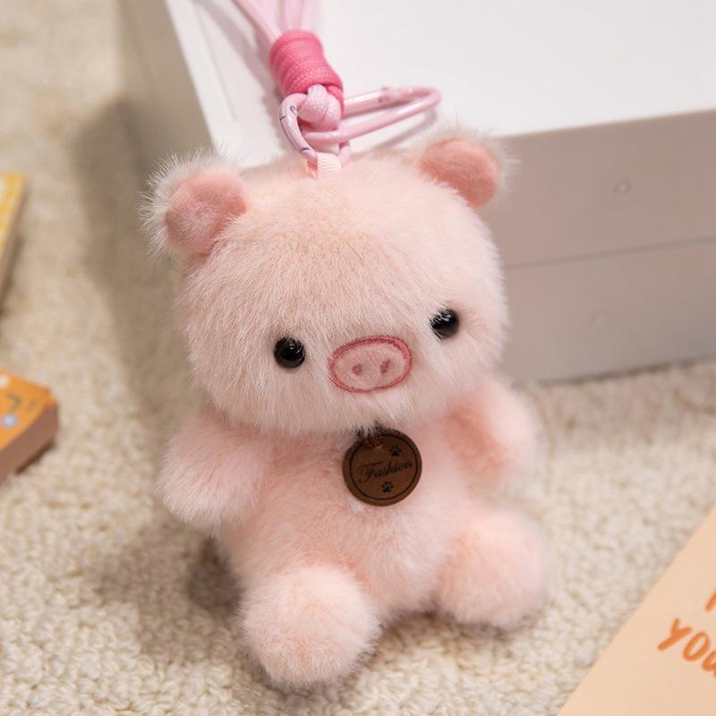 13cm Cute Funny Joy Animal Panda Fox Plush Toy Kawaii Elephant Penguin Capybara Duck Lamb Rabbit Sloth Plushie Birthday Gif