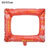 Diy Photo Frame Balloon Birthday Party Decoration Aluminum Film Balloon Graduation Scene Arrangement Props Atmosphere Arrangement