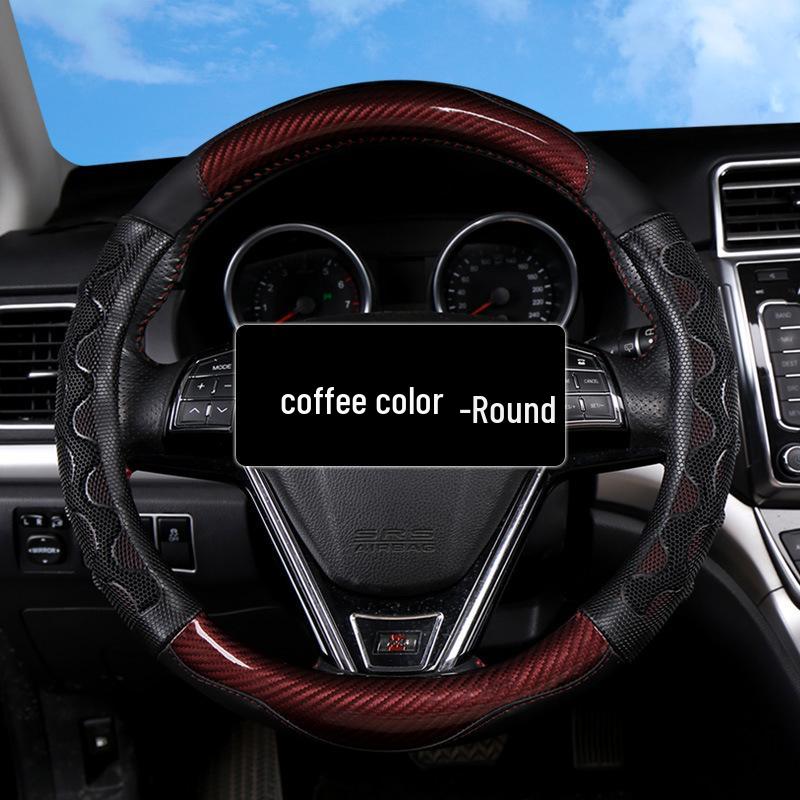 Universal Steering Wheel Cover for BYD, Corolla, Camry, Wuling Hongguang, Levin, Velanda, and Volkswagen
