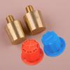 M8 Thread Cone Battery Pole Adapter Terminal Connector Fittings With Protect Covers Car Accessories