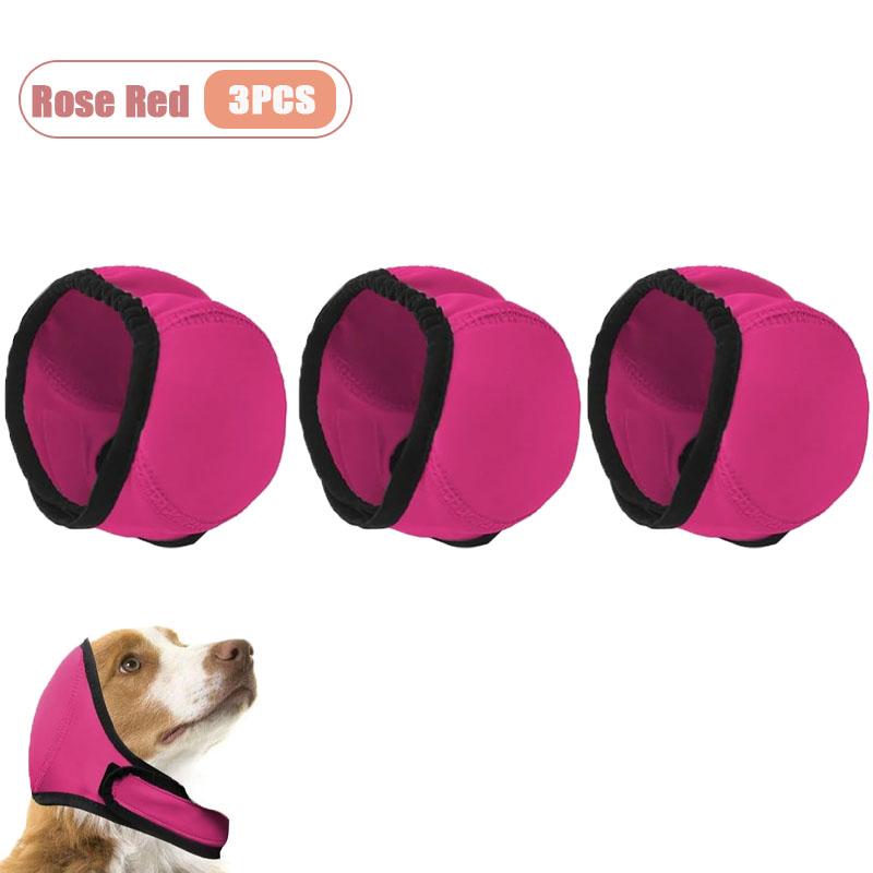 Anti Shock Quiet Ears for Dogs Waterproof Noise Canceling Calming Hood Ear Protection for Swimming Thunder Anxiety Relief