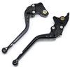 CNC Clutch Brake Levers Fit for RE Classic 350 350cc Meteor 2021-2025, Super Meteor 650 2023, Hunter 350 HNTR 2022-2024 Black Long