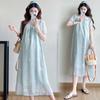 Everyday Wear French Floral Maternity Dress