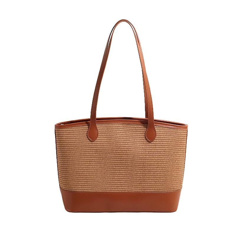 

Сумка-тоут большой вместимости, женская новая модная сумка на плечо Small хаки